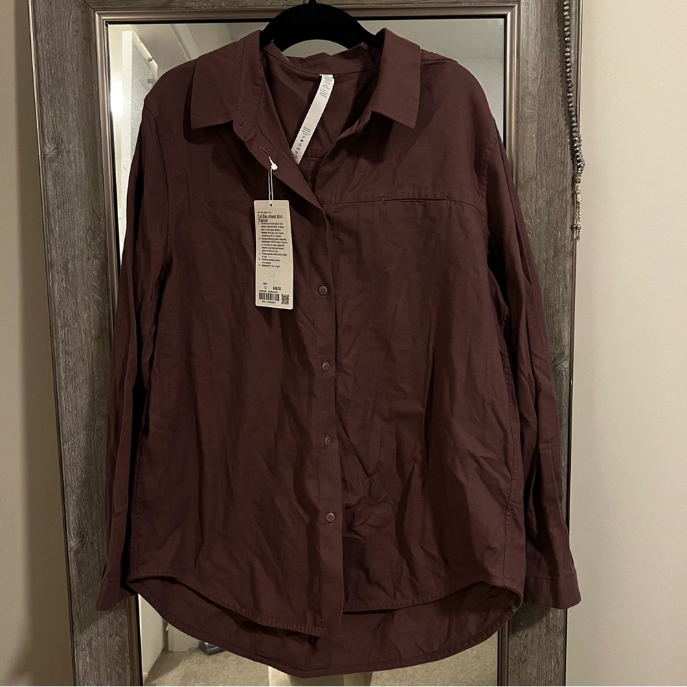 NWT Lululemon Flannel